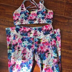 CVG leggings and bra